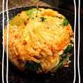 桜井凛子's cooksnap of when they made 簡単☆納豆しらす(+キムチ)チャーハン.