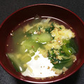 ニョロッと's cooksnap of when they made チンゲン菜と卵のとろとろスープ.