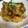 だっち＊'s cooksnap of when they made ♪鶏むね肉とさつま芋のカレーな照り焼き♪.