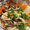 candyｔｏｙ's cooksnap of when they made 鮭とキノコのホイル焼き.
