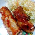 yuzuchoro's cooksnap of when they made 冷めても美味☆豚の大葉チーズ巻き.