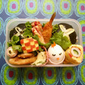 komutatata's cooksnap of when they made お弁当に！おさかなのソーセージのマヨ焼！.