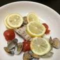 にむばすしゅたーぜん's cooksnap of when they made 白身魚のアクアパッツア♡.
