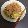 クックSXMTBN☆'s cooksnap of when they made 糖質制限♡コンソメ焼きうどん.