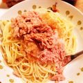 ムックメル's cooksnap of when they made ツナと大根おろしのパスタ☆一人ランチにも.