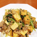 まちゃみ1225's cooksnap of when they made 豚肉と豆腐のオイスターマヨ炒め.