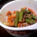 ともっっぺ's cooksnap of when they made 大根といんげんの味噌炒め.
