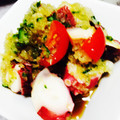 みんとっとん's cooksnap of when they made タコとみぞれきゅうりの酢の物.
