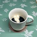まこさんど's cooksnap of when they made ✿Bコーヒーにマシュマロ浮かべちゃった✿.