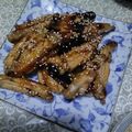 クック6DDPP8☆'s cooksnap of when they made 鶏手羽中の甘辛焼き.