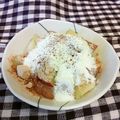 龍青空ママ's cooksnap of when they made レンチン！りんご　に　塩きな粉。.