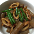 チョコかなママ's cooksnap of when they made 簡単！！１５分でできる蒟蒻とちくわの煮物.