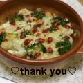 陽翔mam 's cooksnap of when they made カリフラワーアンチョビまよケチャ焦がし焼.