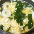 りんご華☆1219's cooksnap of when they made 簡単！ニラと卵のピリ辛中華スープ.