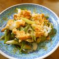 遠野物語's cooksnap of when they made 残り物で簡単！ねぎとたまごのマヨ醤油和え.