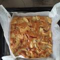 ★とっくり★'s cooksnap of when they made HMでさつまいもとリンゴのスクエアケーキ.