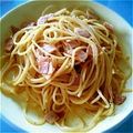 おーたんママ☆'s cooksnap of when they made 満腹め、簡単な生クリームなしカルボナーラ.