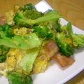 ぽんぷー's cooksnap of when they made ブロッコリーのカレマヨたま炒め.
