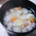 さとよこ's cooksnap of when they made 野菜のあられ椀.
