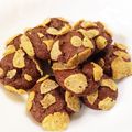 ねこぺん大王's cooksnap of when they made 超簡単❤チョコの山クッキー≪バター不要≫.
