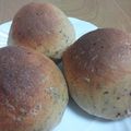 ユカリン姫's cooksnap of when they made おせち。ふわふわミニきなこ黒豆パン.