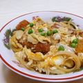 赤い電話's cooksnap of when they made 簡単カツ丼★.