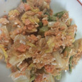 ゆず蜜＊'s cooksnap of when they made 白菜と鮭の柚子醤油和え.