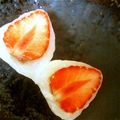 ふくなお's cooksnap of when they made レンジで8分！あんこなし苺大福.
