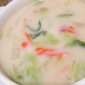 kotonico's cooksnap of when they made 中華風白菜の豆乳クリームスープ.