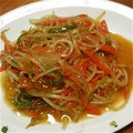 ブウチャン's cooksnap of when they made とろみが決め手のカサマシ青椒肉絲.