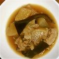あいらぶりんちやん's cooksnap of when they made 甘糀de大根,豚バラ肉,蒟蒻煮♪.