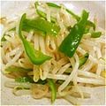 monchi”'s cooksnap of when they made もやしピーマン炒め.