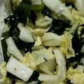 maco33's cooksnap of when they made 白菜とワカメのサッパリ漬け.