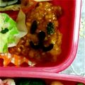ma___111's cooksnap of when they made 唐揚げ君★簡単キャラ弁.
