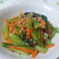 いなっちくん's cooksnap of when they made 材料３つ♪小松菜のツナポン炒め.