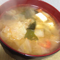うさこママ★'s cooksnap of when they made 豆板醤でキムチ鍋！.