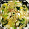 yg7777777's cooksnap of when they made さばの水煮缶のお味噌汁.