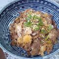 Mrシモブクレ's cooksnap of when they made 牛肉のみぞれあえ.