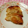 うさうさまろん's cooksnap of when they made 塩りんごで♪薄切り豚๑餃子フライ✿.