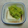 あくあ☆ぶるー's cooksnap of when they made アボカド＆柚子胡椒♥冷奴.