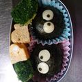 ＊＊ﾊﾅﾐｽﾞｷ＊＊'s cooksnap of when they made まっくろくろすけ キャラ弁.
