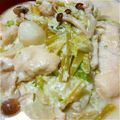 咲わんこ's cooksnap of when they made 簡単！白菜クリームチーズ煮.