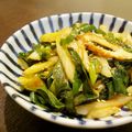 おかつぎ's cooksnap of when they made ハス葱☆ちくわのかき醤油炒め.