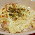 retulip's cooksnap of when they made 玉ねぎとウインナーのパン入りグラタン.