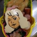 ナオッシー's cooksnap of when they made 妖怪ウォッチ キャラ弁 イケメン犬.