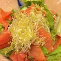 mimico2014's cooksnap of when they made お豆腐とアルファルファのサラダ.
