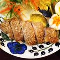 みんchun's cooksnap of when they made 満足でヘルシー◆揚げないとんかつ◆.