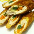 かめとうめ's cooksnap of when they made 野菜の肉巻き～ささみチーズカツ～.