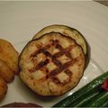 melmarilyn's cooksnap of when they made 茄子のグリル♪.