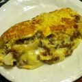 かめとうめ's cooksnap of when they made 納豆・チーズ入りキャベツのオムレツ.